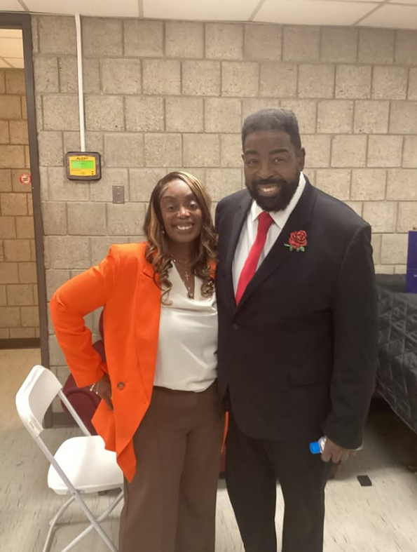 Teresa robinson and Les brown